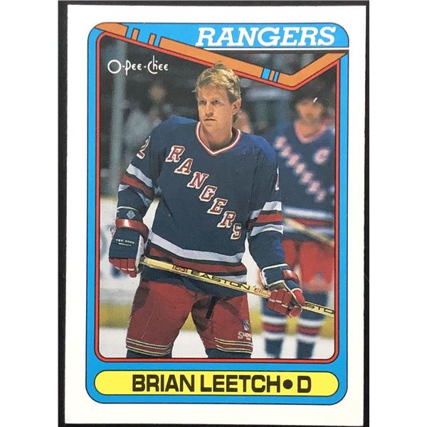 1990-91 O-PEE-CHEE BRAN LEETCH (HOF)
