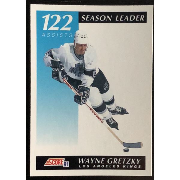 1991-92 SCORE WAYNE GRETZKY (HOF)