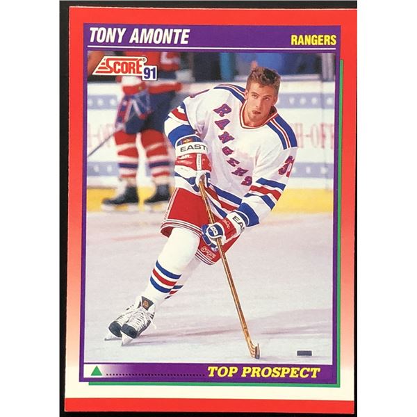 1992 SCORE TONY AMONTE ROOKIE CARD