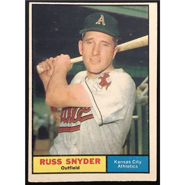 1961 TOPPS RUSS SNYDER