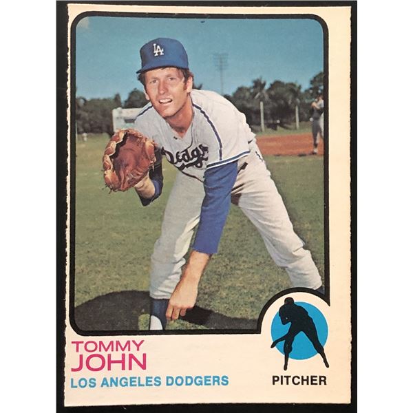 1973 O-PEE-CHEE TOMMY JOHN
