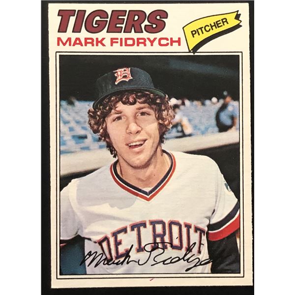 1977 O-PEE-CHEE MARK FIDRYCH ROOKIE CARD