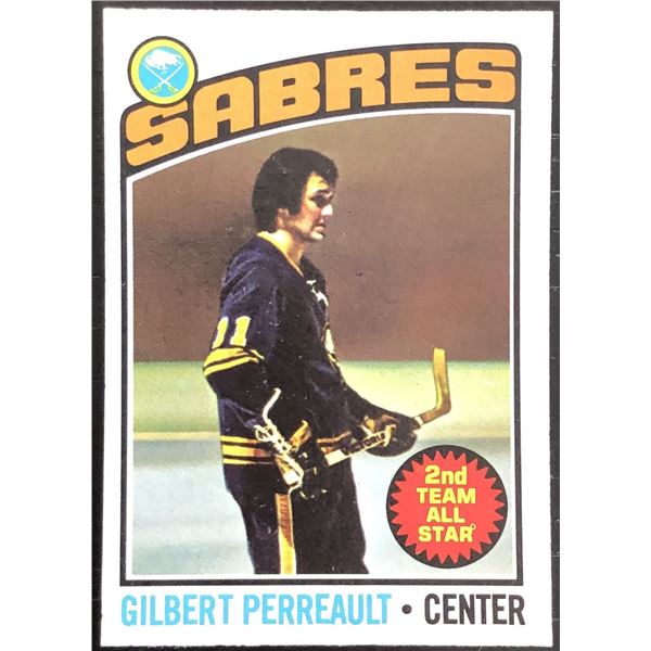 1976-77 O-PEE-CHEE GILBERT PERREAULT (HOF)