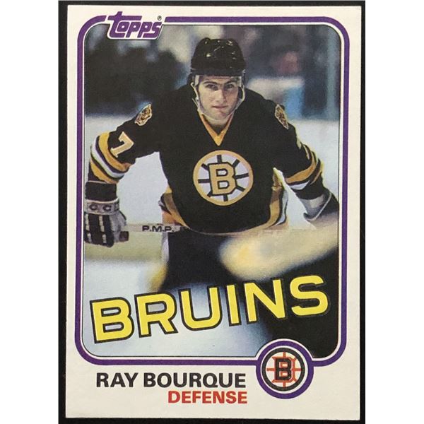 1981-82 TOPPS RAY BOURQUE (HOF)
