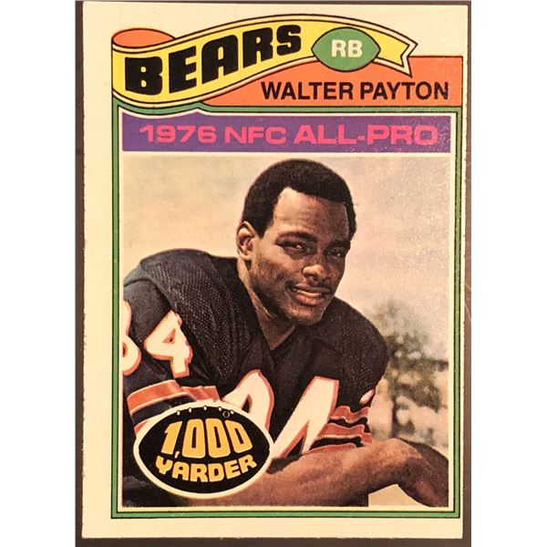 1977 TOPPS WALTER PAYTON (HOF)