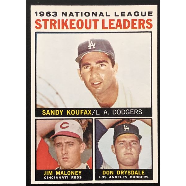 1964 TOPPS SANDY KOUFAX (HOF)