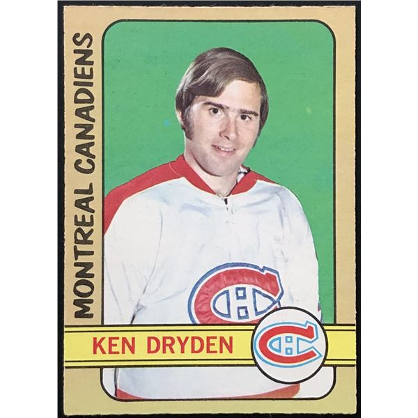 1972-73 O-PEE-CHEE KEN DRYDEN (HOF)