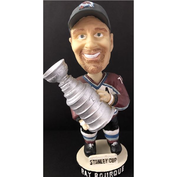 COLORADO AVALANCHE RAY BOURQUE (HOF) STANLEY CUP BOBBLEHEAD