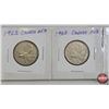 Image 2 : Canada Twenty Five Cent (7): 1962; 1963; 1964; 1965; 1966; 1867-1967; 1968 (SEE PICS!)  (Listing & D
