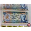 Image 3 : Canada $5 Bills 1972 (2 Consecutive) : Lawson/Bouey #SJ2808868-869 (See Pics for Varieties, Conditio