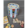 Image 3 : Vintage Jello Car Automobile Pog Set & Holder & JELLO Famous Cars Fact Book (c.1960's) (SEE PICS!)