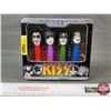 Image 2 : Limited Edition PEZ : KISS (in Orig Tin Unopened) (Tin Measures: 7"W x 6-1/4"L x 2"H) (SEE PICS!)