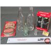 Image 1 : Coca-Cola Collectibles Grouping : - Mini Bottle (2-1/2"H) - Shaker (4-1/2"H) - Coasters - S&P Shaker