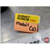 Image 8 : MOBIL OIL TINS (2) : Special & Regular (6-1/2"H x 4"Dia) (SEE PICS!)