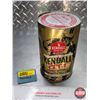 Image 1 : OIL TIN: Kendall GT1 Special Motorcycle Oil (Full) (6-1/2"H x 4"Dia)  (SEE PICS!)