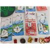 Image 8 : 2010 Vancouver Olympics Collectibles : Incl. - (7) Coca-Cola Pins - (9) Key Chains - (2) Luggage Tag