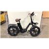 Image 2 : BLACK ET-CYCLE F1000 7-SPEED FRONT SUSPENSION ELECTRIC FAT TIRE BIKE - NO KEY, NO CHARGER