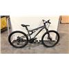 Image 2 : GREY RALEIGH PEAK 24-SPEED, FULL SUSPENSION, DISK BRAKE MOUNTAIN BIKE