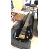 Image 1 : BLACK SERIES A-BASS GUITAR W/CASE - BACK COSMETIC ISSUE