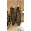 Image 1 : 4 BLACK SKATEBOARDS INCL DIAMOND SUPPLY CO JB GILLET, RAYNE PARIS TRUCK CO, LY BEAR TRUCK CO