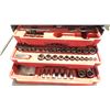 Image 2 : BLACK/RED CRAFTSMAN TOOL BOX AND THE CONTENTS