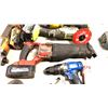 Image 2 : 6 MISCELLANEOUS WIRELESS POWER TOOLS INCLUDING 4 BATTERIES AND SAWZALL BLADES