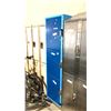 Image 2 : BLUE METAL 3-BAY LOCKER D32" X W19.2" X H76" AND 2 BLUE METAL HALF HEIGHT 2-BAY LOCKER D18" X W12" X