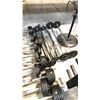 Image 2 : APPROX. 18 BARBELLS IN VARIOUS WEIGHTS