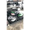 Image 1 : LOT OF ASSORTED WEIGHT PLATES
