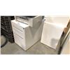 Image 1 : 8 WHITE PERSONAL STORAGE UNITS - SOME CONDITION ISSUES