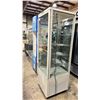 Image 1 : 4 SIDE GLASS RT-500L MOBILE STANDING COMMERCIAL REFRIGERATOR - APPROX. 26"W X 26"D X 77"H