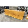 Image 2 : NATURAL LIVE EDGE 62"W X 28"D X 44"H WOODEN RESTAURANT TABLE TOP