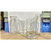 Image 2 : 3 COMMERCIAL DISH TRAYS OF ASSORTED COMMERCIAL RESTAURANT GLASSES / JARS *TRAYS INCLUDED*