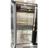 Image 2 : ATOSA MCF8707GR 54" STAINLESS STEEL MOBILE 2 DOOR GLASS COMMERCIAL REACH IN COOLER WITH KEY -