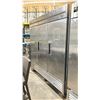 Image 2 : TRUE MANUFACTURING CO T-72F STAINLESS STEEL MOBILE 3 DOOR COMMERCIAL FREEZER - APPROX.