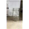 Image 2 : 5 BOXES OF TALL COMMERCIAL RESTAURANT GLASS JARS
