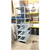 Image 2 : GREY METAL 7 TIER 4'W X 24"D X 88"H ADJUSTABLE STORAGE SHELVING