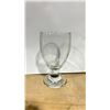 Image 2 : 2 COMMERCIAL DISH TRAYS OF 5 1/2"H FLUTED COMMERCIAL RESTAURANT WATER GLASSES *TRAYS INCLUDED*