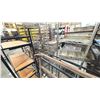 Image 8 : LARGE LOT OF SHELVING METAL PARTS, BAKING ITEMS, LOCKER EQUIPMENT, TABLES, & MORE
