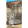 Image 4 : 3 BOXES OF ASSORTED EVENT DECORATING GLASS VASES / BUCKETS / CANDLE HOLDERS