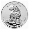 Image 1 : 1-OZ 2011 TIMBER WOLF SILVER COIN, ROYAL CANADIAN
