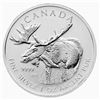 Image 1 : 1-OZ 2012 MOOSE SILVER COIN, ROYAL CANADIAN