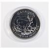 Image 2 : 1-OZ 2013 PRONGHORN ANTELOPE SILVER COIN, ROYAL