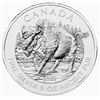 Image 1 : 1-OZ 2013 WOOD BISON SILVER COIN, ROYAL CANADIAN
