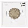 Image 1 : 1915 CANADIAN SILVER QUARTER 92.5% SILVER