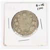 Image 1 : 1916 CANADIAN SILVER HALF DOLLAR 92.5% SILVER