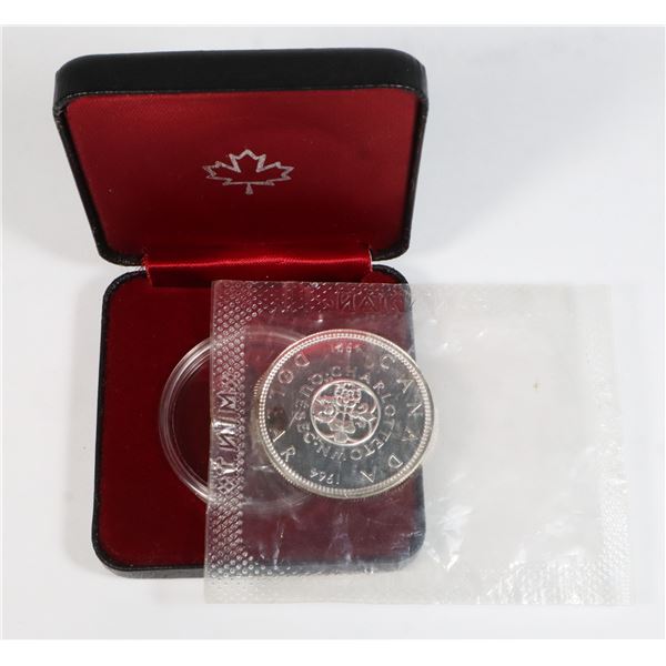 1964 CANADIAN SILVER DOLLAR -PROOF LIKE-