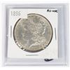 Image 1 : 1886 MORGAN SILVER DOLLAR AU- SILVER COIN