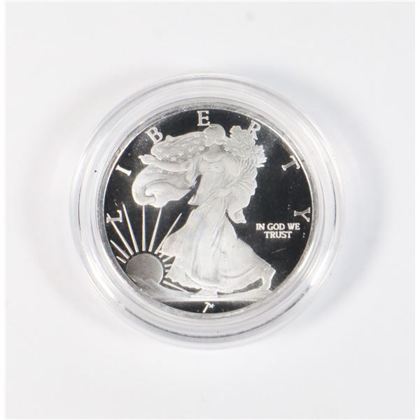 1/4-OZ WALKING LIBERTY FRACTION SILVER ROUND