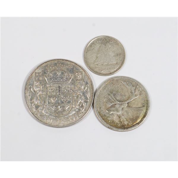 1/2-OZ OF PURE FRACTIONAL SILVER